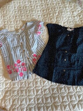 Zara Girls Bundle Button Blouses